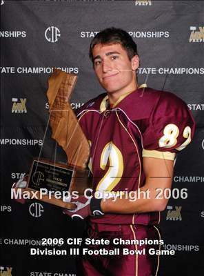 Thumbnail 1 in Oaks Christian Individual Award Photos (D3 State Final) photogallery.