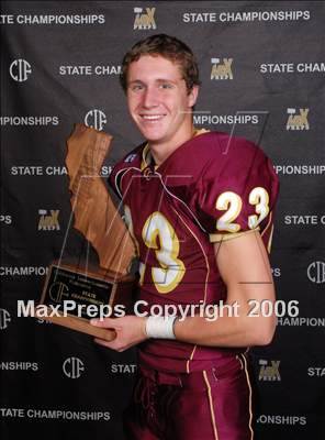 Thumbnail 2 in Oaks Christian Individual Award Photos (D3 State Final) photogallery.