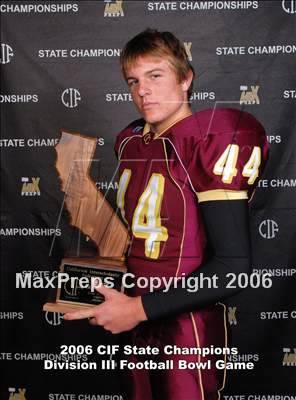 Thumbnail 1 in Oaks Christian Individual Award Photos (D3 State Final) photogallery.