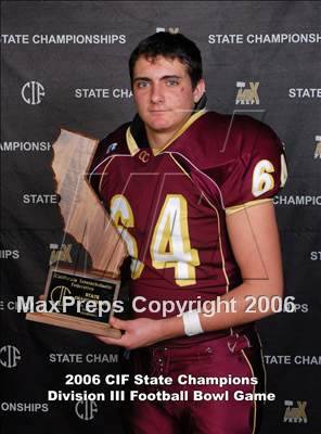 Thumbnail 1 in Oaks Christian Individual Award Photos (D3 State Final) photogallery.