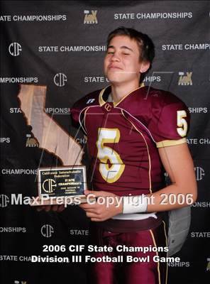 Thumbnail 3 in Oaks Christian Individual Award Photos (D3 State Final) photogallery.