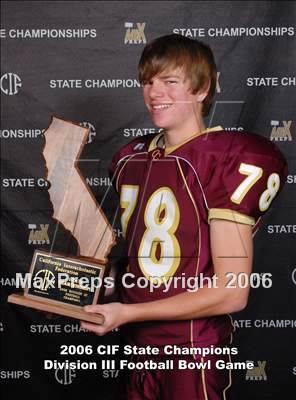 Thumbnail 1 in Oaks Christian Individual Award Photos (D3 State Final) photogallery.