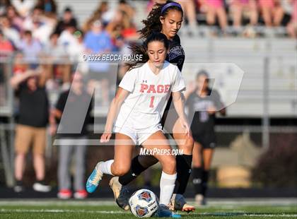 Thumbnail 1 in Ardrey Kell vs Page (NCHSAA 4A Final Four) photogallery.