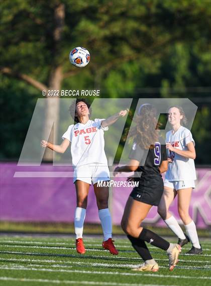 Thumbnail 1 in Ardrey Kell vs Page (NCHSAA 4A Final Four) photogallery.