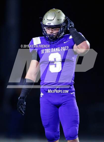 Thumbnail 2 in Campo Verde @ Notre Dame Prep (AIA 5A Semifinal) photogallery.