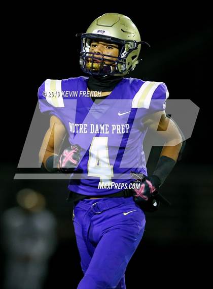 Thumbnail 2 in Campo Verde @ Notre Dame Prep (AIA 5A Semifinal) photogallery.