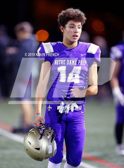Thumbnail 1 in Campo Verde @ Notre Dame Prep (AIA 5A Semifinal) photogallery.