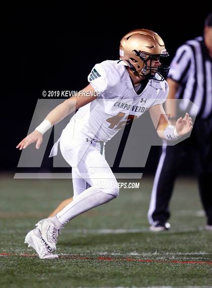 Thumbnail 3 in Campo Verde @ Notre Dame Prep (AIA 5A Semifinal) photogallery.