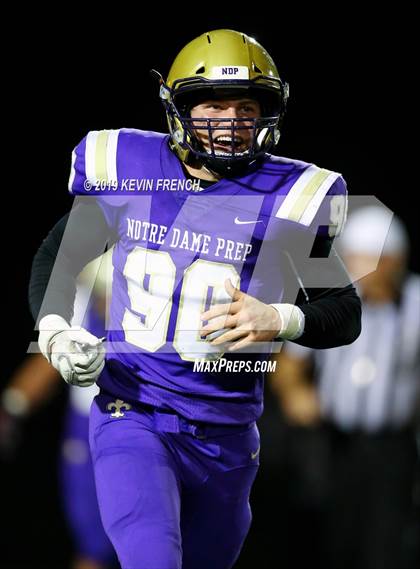 Thumbnail 1 in Campo Verde @ Notre Dame Prep (AIA 5A Semifinal) photogallery.