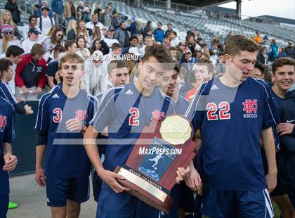 Thumbnail 3 in Liberty Common vs. Kent Denver (CHSAA 3A State Final) photogallery.