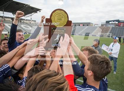 Thumbnail 2 in Liberty Common vs. Kent Denver (CHSAA 3A State Final) photogallery.
