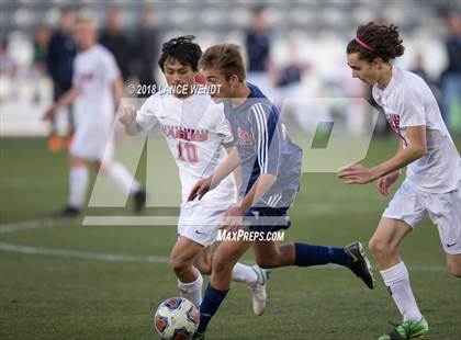 Thumbnail 1 in Liberty Common vs. Kent Denver (CHSAA 3A State Final) photogallery.