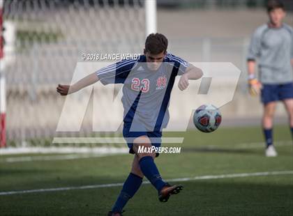 Thumbnail 3 in Liberty Common vs. Kent Denver (CHSAA 3A State Final) photogallery.