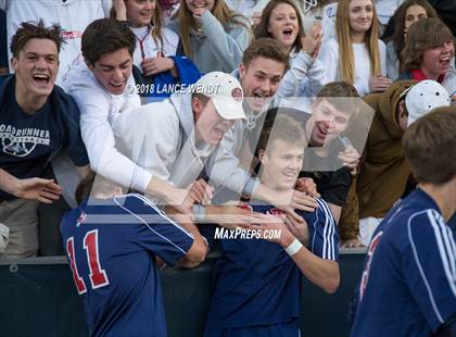 Thumbnail 3 in Liberty Common vs. Kent Denver (CHSAA 3A State Final) photogallery.