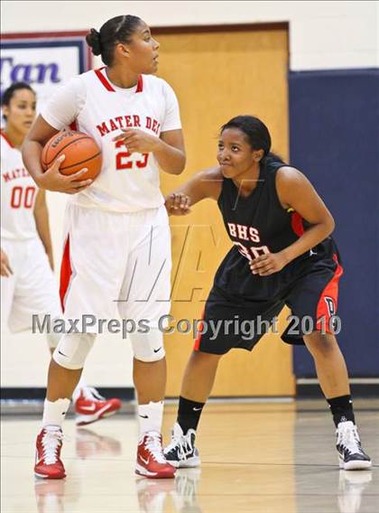 Thumbnail 2 in Bolingbrook vs. Mater Dei (Nike Tournament of Champions) photogallery.