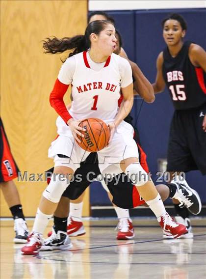 Thumbnail 1 in Bolingbrook vs. Mater Dei (Nike Tournament of Champions) photogallery.