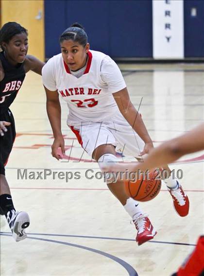 Thumbnail 2 in Bolingbrook vs. Mater Dei (Nike Tournament of Champions) photogallery.