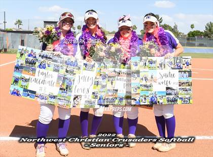 Thumbnail 1 in Camp Verde @ Northwest Christian (Senior Night) photogallery.