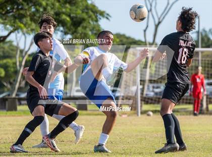 Thumbnail 1 in 'Iolani vs. Kealakehe (HHSAA Division 1 Quarterfinal) photogallery.