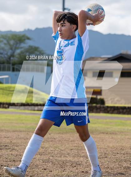 Thumbnail 3 in 'Iolani vs. Kealakehe (HHSAA Division 1 Quarterfinal) photogallery.