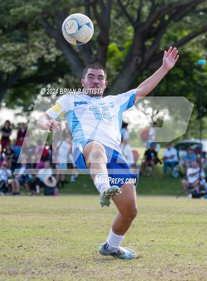 Thumbnail 1 in 'Iolani vs. Kealakehe (HHSAA Division 1 Quarterfinal) photogallery.