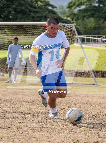 Thumbnail 2 in 'Iolani vs. Kealakehe (HHSAA Division 1 Quarterfinal) photogallery.