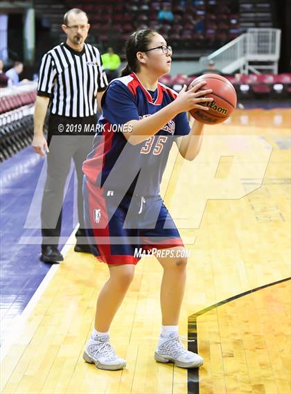 Thumbnail 2 in Baboquivari vs. Red Mesa (AIA 1A Semifinal) photogallery.
