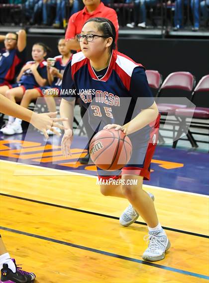Thumbnail 2 in Baboquivari vs. Red Mesa (AIA 1A Semifinal) photogallery.