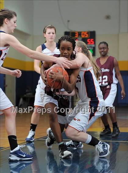 Thumbnail 1 in West Oaks vs Grace Christian (MLK Basketball Classic) photogallery.