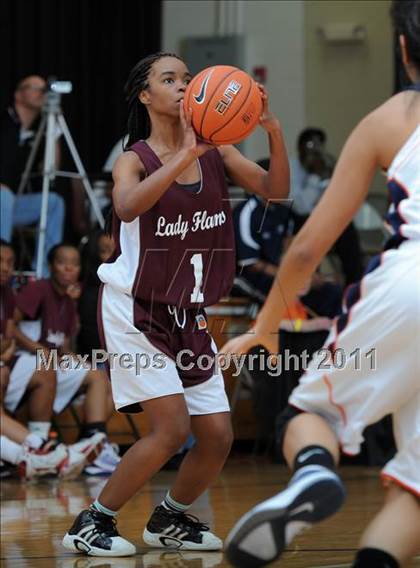 Thumbnail 2 in West Oaks vs Grace Christian (MLK Basketball Classic) photogallery.