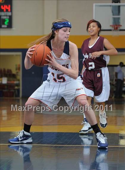 Thumbnail 1 in West Oaks vs Grace Christian (MLK Basketball Classic) photogallery.
