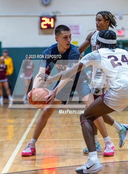 Thumbnail 3 in Deer Park vs Smithtown West (NYSPHSAA Section XI Class AA Semifinals) photogallery.