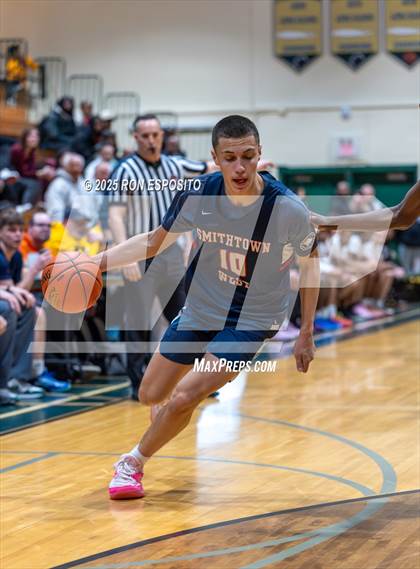 Thumbnail 2 in Deer Park vs Smithtown West (NYSPHSAA Section XI Class AA Semifinals) photogallery.