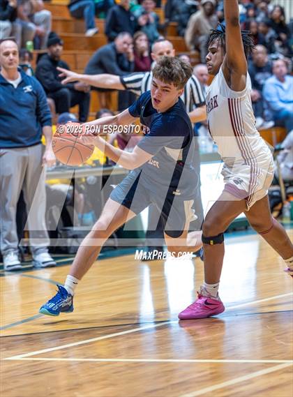 Thumbnail 3 in Deer Park vs Smithtown West (NYSPHSAA Section XI Class AA Semifinals) photogallery.
