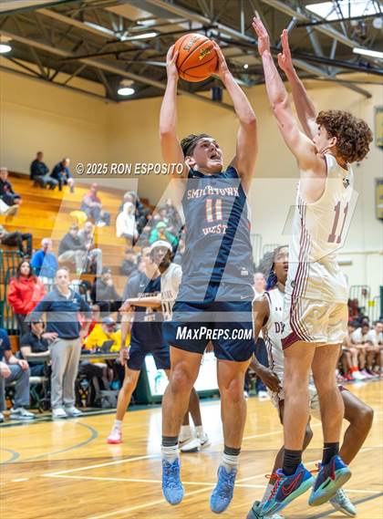 Thumbnail 1 in Deer Park vs Smithtown West (NYSPHSAA Section XI Class AA Semifinals) photogallery.