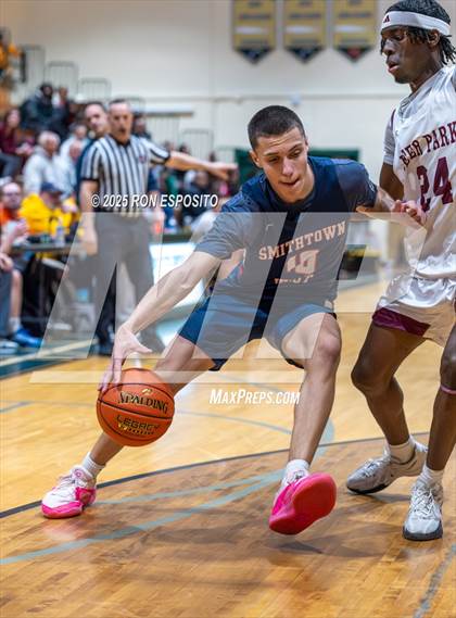 Thumbnail 1 in Deer Park vs Smithtown West (NYSPHSAA Section XI Class AA Semifinals) photogallery.