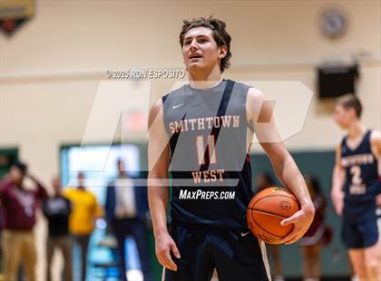 Thumbnail 1 in Deer Park vs Smithtown West (NYSPHSAA Section XI Class AA Semifinals) photogallery.