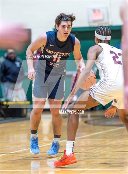 Thumbnail 3 in Deer Park vs Smithtown West (NYSPHSAA Section XI Class AA Semifinals) photogallery.