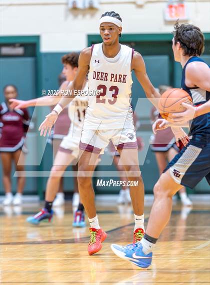 Thumbnail 3 in Deer Park vs Smithtown West (NYSPHSAA Section XI Class AA Semifinals) photogallery.