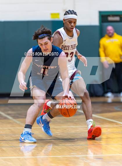 Thumbnail 3 in Deer Park vs Smithtown West (NYSPHSAA Section XI Class AA Semifinals) photogallery.