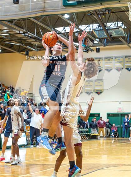 Thumbnail 3 in Deer Park vs Smithtown West (NYSPHSAA Section XI Class AA Semifinals) photogallery.