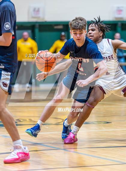 Thumbnail 3 in Deer Park vs Smithtown West (NYSPHSAA Section XI Class AA Semifinals) photogallery.