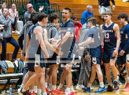 Thumbnail 1 in Deer Park vs Smithtown West (NYSPHSAA Section XI Class AA Semifinals) photogallery.