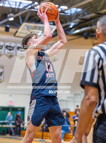 Thumbnail 1 in Deer Park vs Smithtown West (NYSPHSAA Section XI Class AA Semifinals) photogallery.
