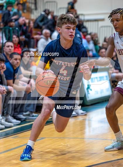 Thumbnail 2 in Deer Park vs Smithtown West (NYSPHSAA Section XI Class AA Semifinals) photogallery.