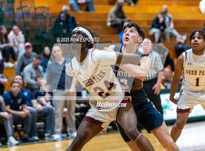 Thumbnail 1 in Deer Park vs Smithtown West (NYSPHSAA Section XI Class AA Semifinals) photogallery.