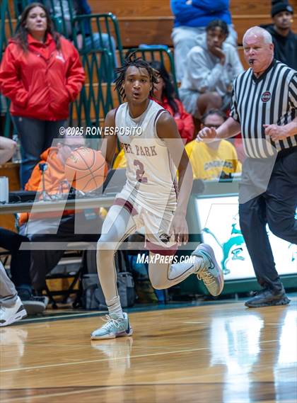 Thumbnail 2 in Deer Park vs Smithtown West (NYSPHSAA Section XI Class AA Semifinals) photogallery.