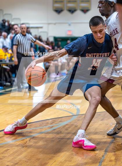 Thumbnail 2 in Deer Park vs Smithtown West (NYSPHSAA Section XI Class AA Semifinals) photogallery.