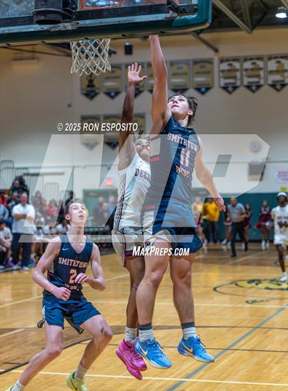 Thumbnail 3 in Deer Park vs Smithtown West (NYSPHSAA Section XI Class AA Semifinals) photogallery.