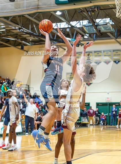 Thumbnail 3 in Deer Park vs Smithtown West (NYSPHSAA Section XI Class AA Semifinals) photogallery.